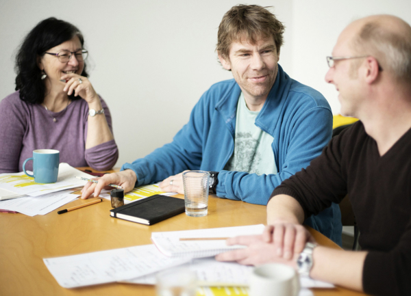 Lehrer im Lehrerzimmer