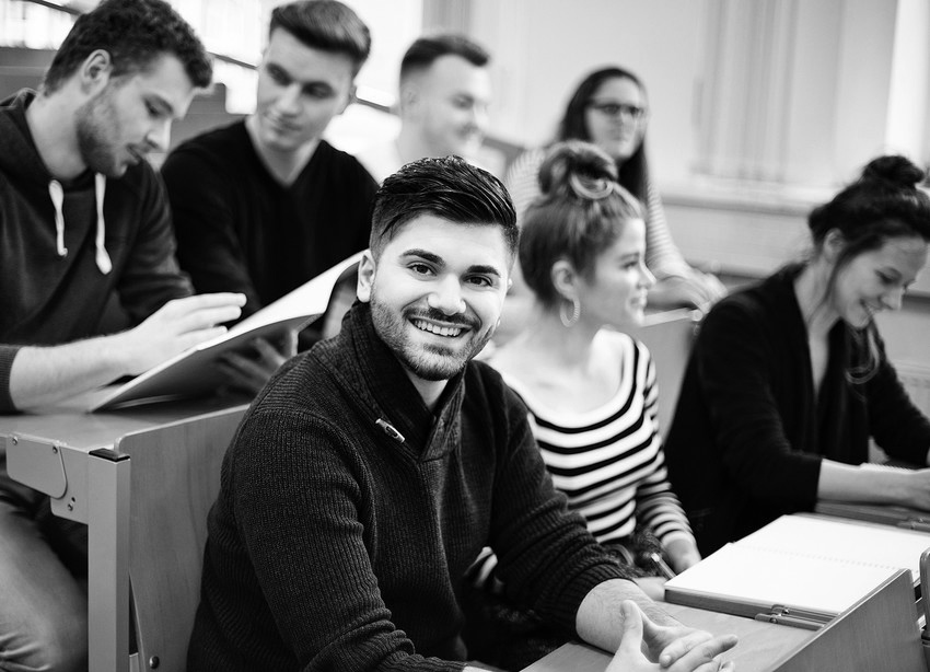 Studenten im Hörsaal